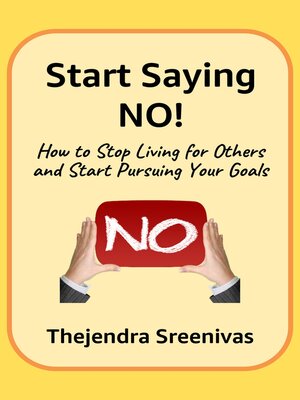 cover image of Start Saying No!